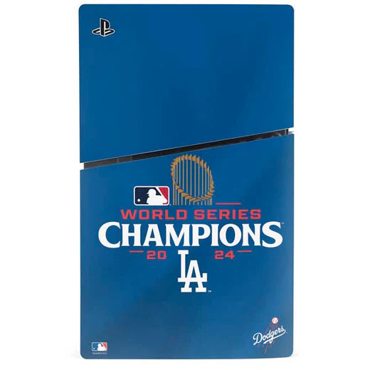 World Series Champions Los Angeles Dodgers PS5 Slim Digital Edition Console Skin