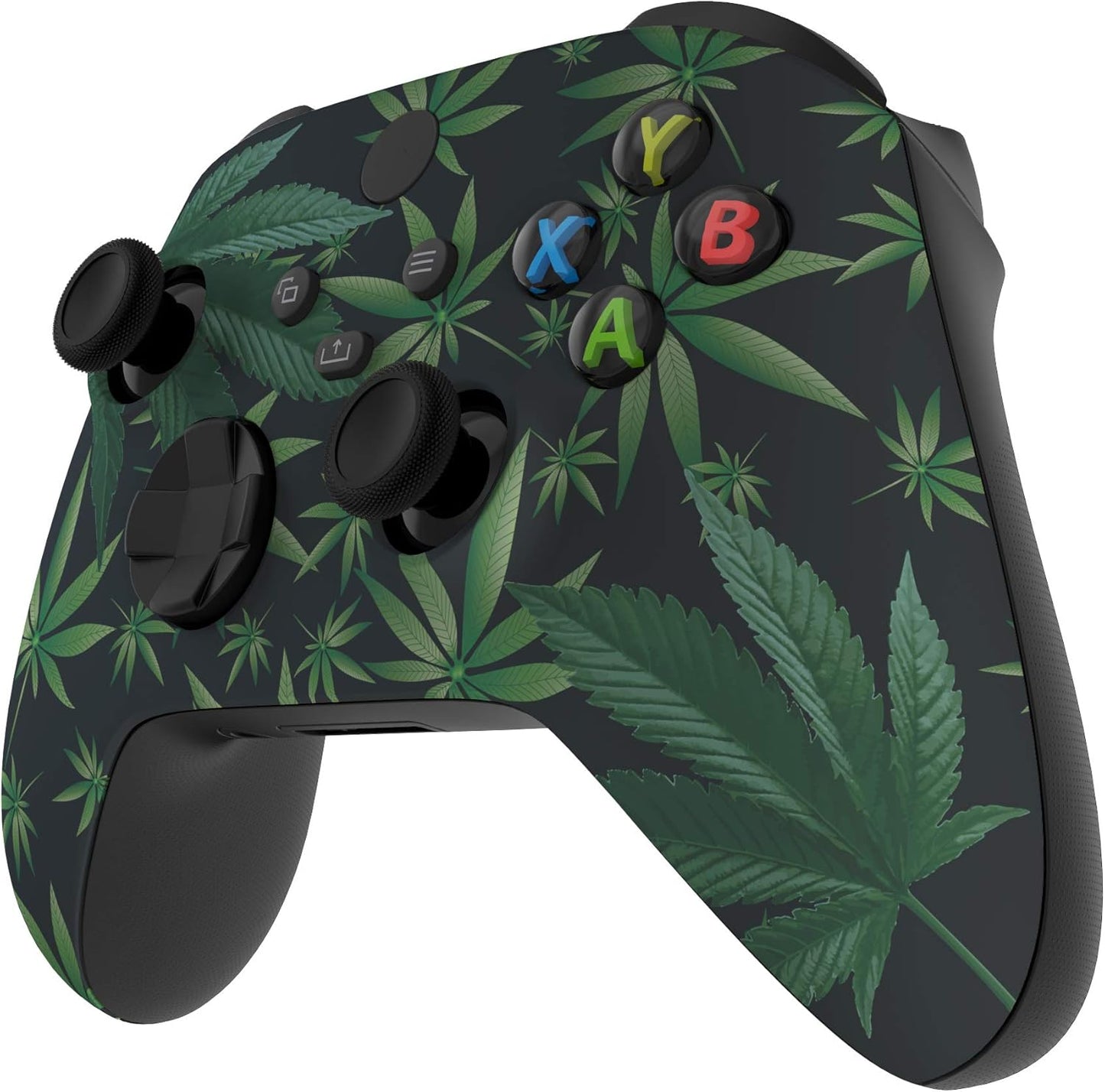 Xbox Series X & S Green Weeds Custom Shell