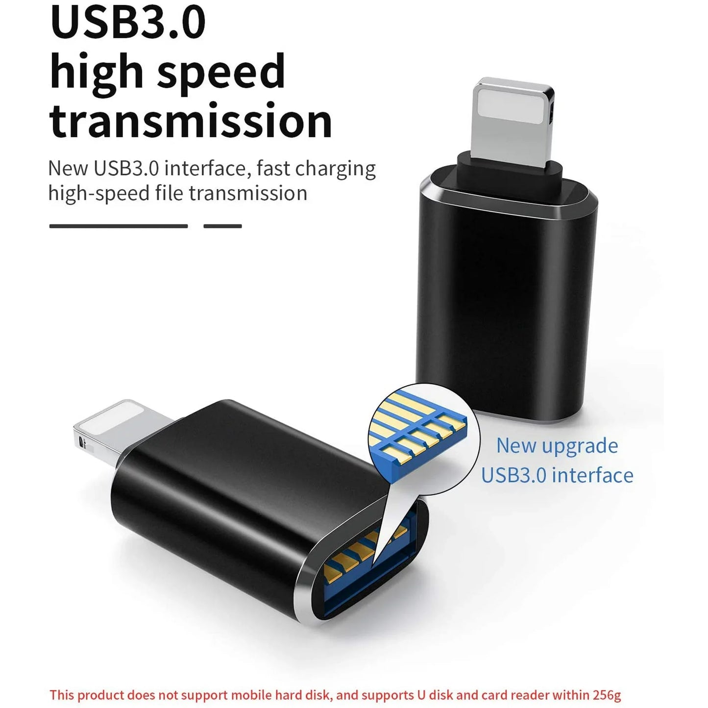 Lightning Male to USB3.0 Female Adapter