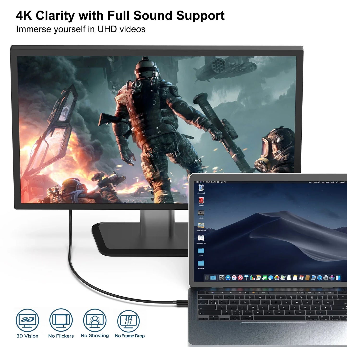 USB C to HDMI 6 Feet Cable