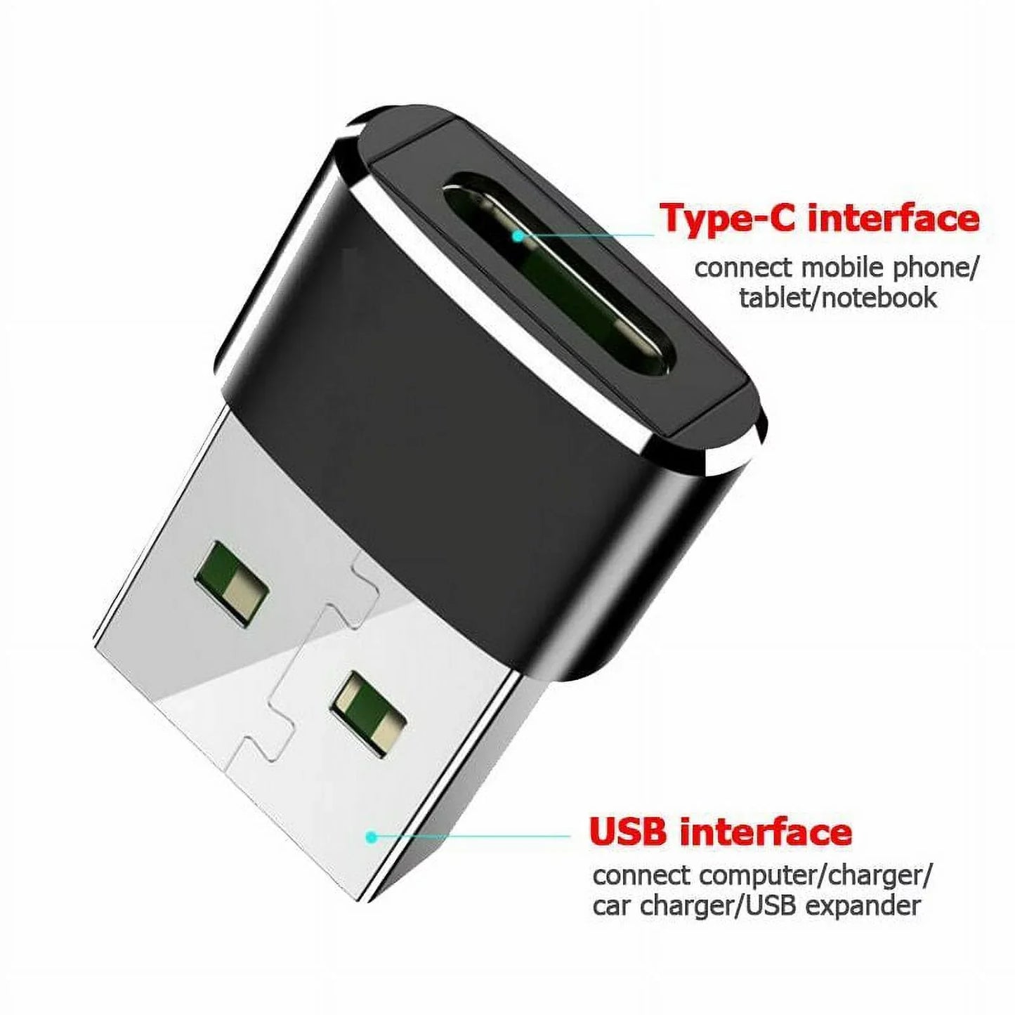 USB C Female to USB Male Adapter
