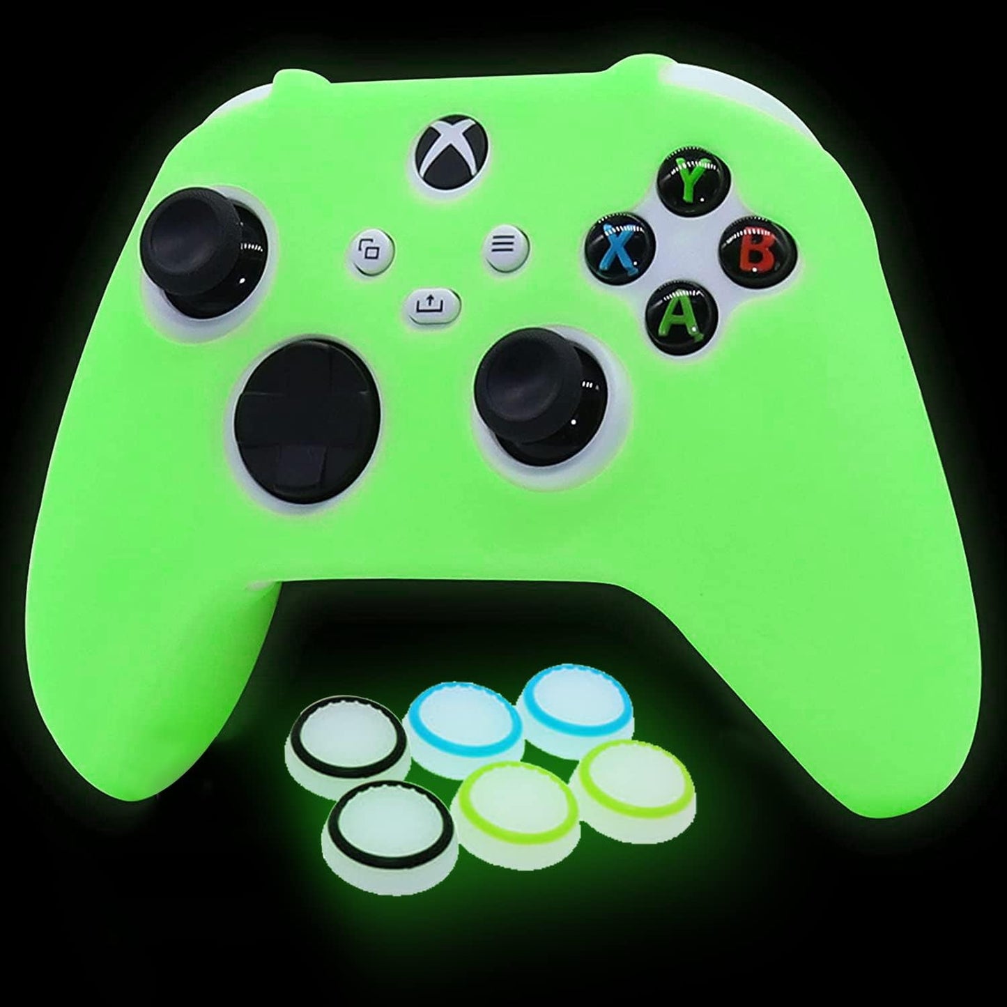 Glow in The Dark Silicone Cover Skin for Xbox Series X Controller