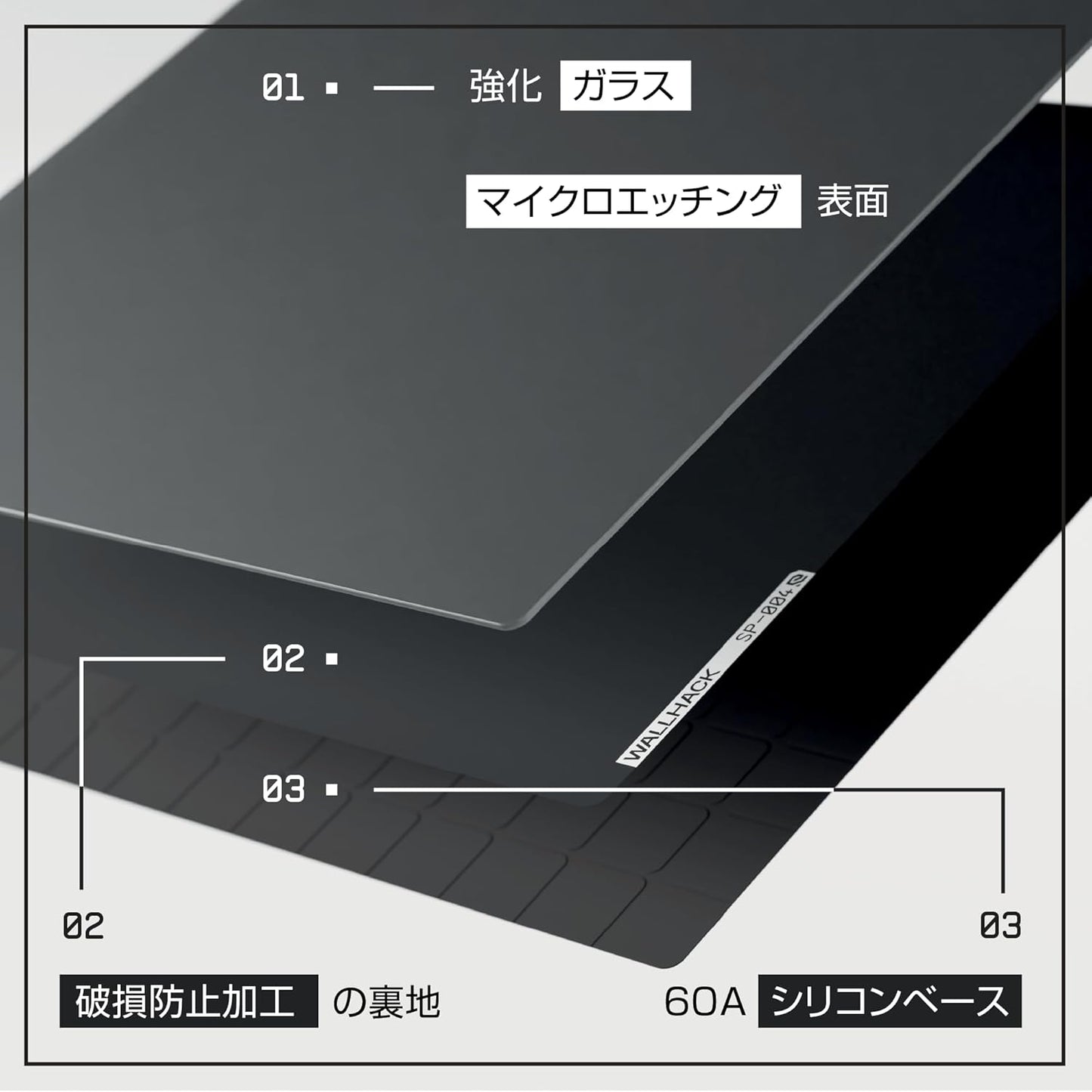 Professional E-sports Wallhack Mousepad
