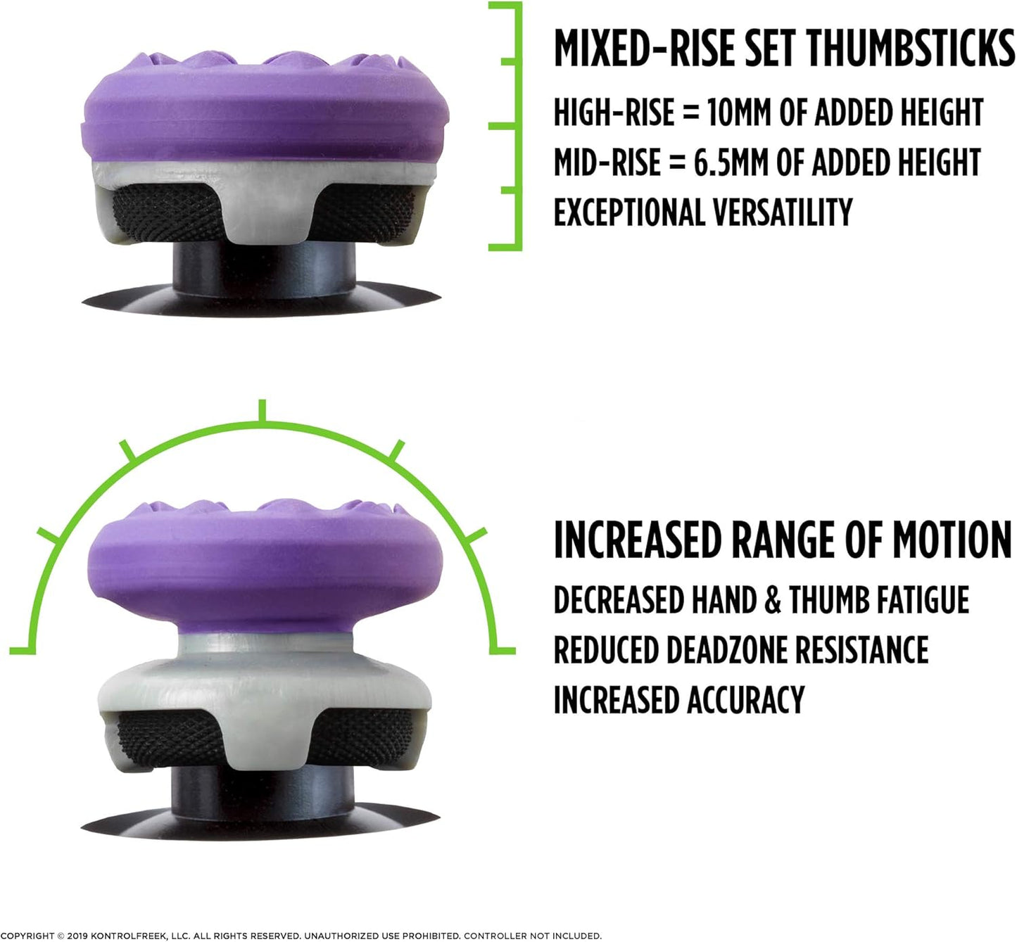 FPS Freek Galaxy Purple for Xbox One and Xbox Series X Controller
