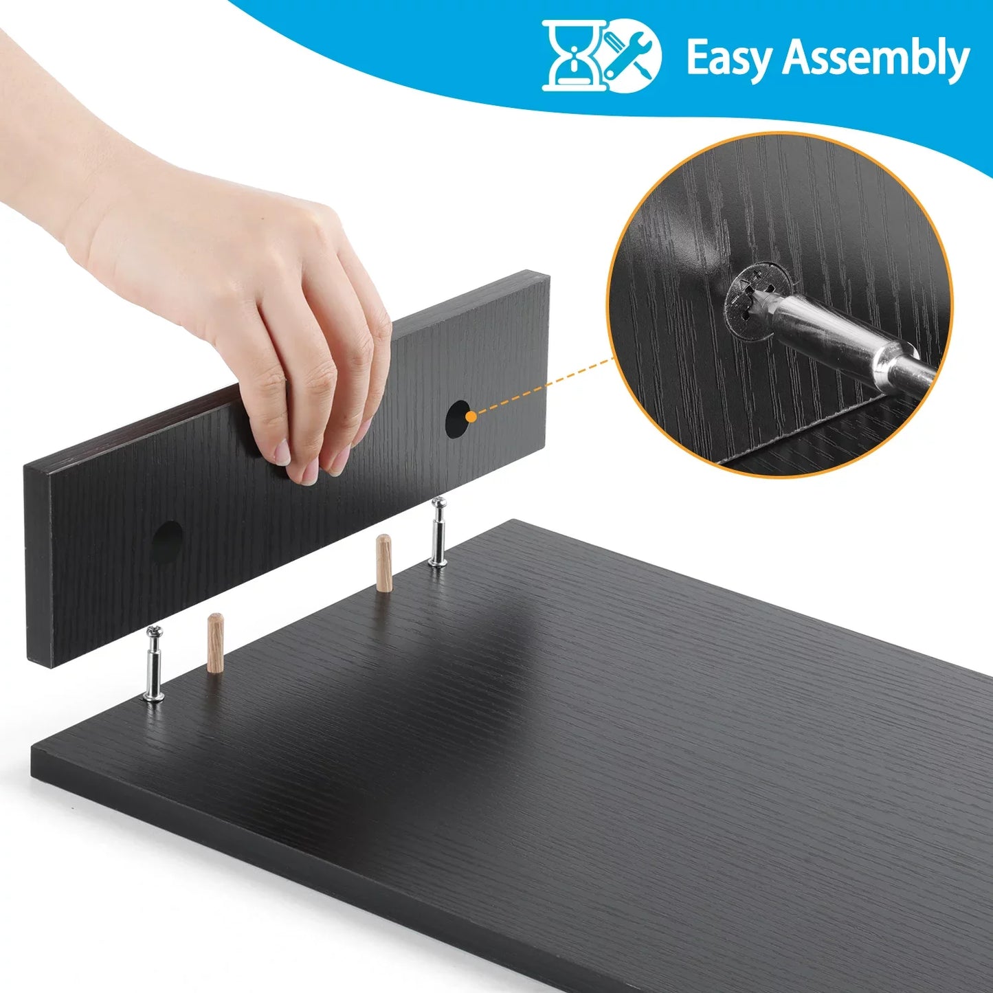 Dual Monitor Stand Riser with Adjustable Length & Angle